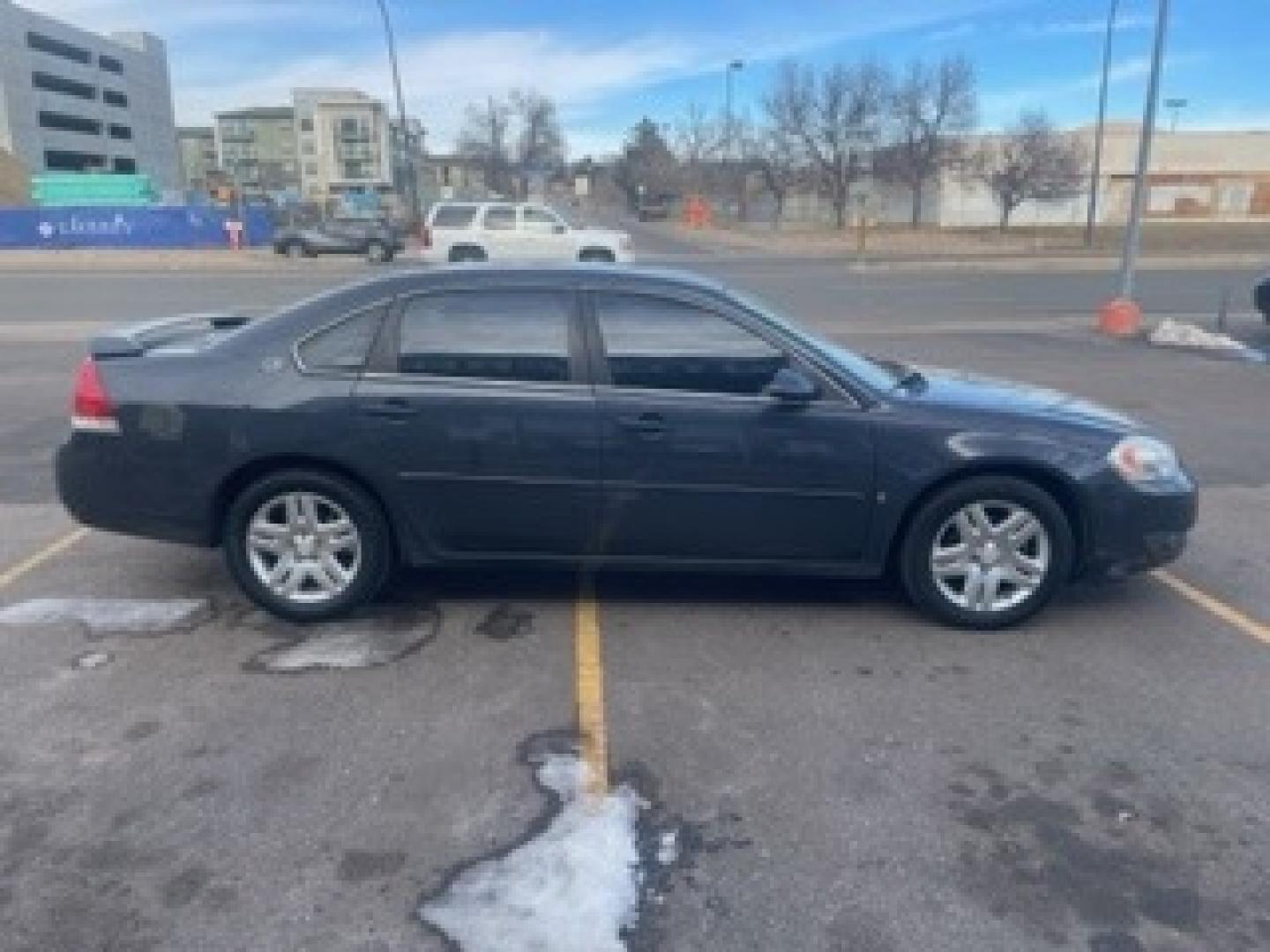 2008 Slate Metallic /Ebony Chevrolet Impala LT (2G1WC583781) with an 3.9L V6 SFI Flex Fuel engine, Automatic transmission, located at 8595 Washington St., Thornton, CO, 80229, (303) 287-5511, 39.852348, -104.978447 - 2008 Chevrolet Impala<br><br>D1 Auto NEVER charges dealer fees! All cars have clean titles and have been inspected for mechanical issues. We have financing for everyone. Good credit, bad credit, first time buyers.<br>Clean CARFAX.<br>Please call or text 303-287-5511 to schedule a test drive or ask a - Photo#3